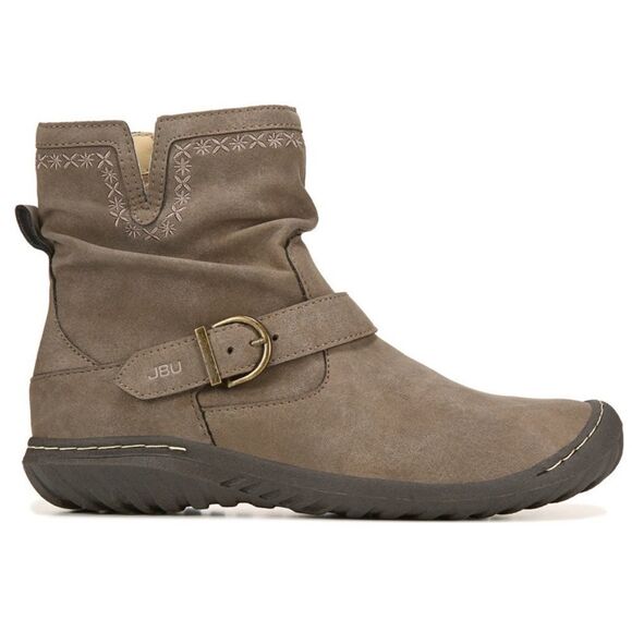 NWT JBU Women's Dottie Water Resistant Bootie Color Taupe​​​​​​ - Picture 2 of 3